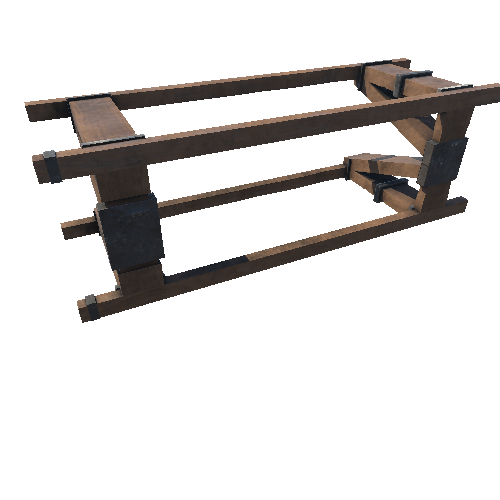 Wooden Beam Support 09